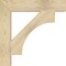 Ekena Millwork Westlake Block Rough Sawn Bracket, Douglas Fir, 4"W x 24"D x 24"H BKT04X24X24WTL05RDF - alternate 4